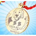 Customized Pet Tag Bone Dog Form Edelstahl Listing Metall Pet ID Tag Private benutzerdefinierte Hundetag